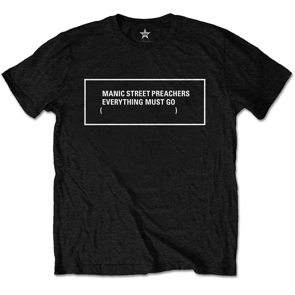 MANIC STREET PREACHERS Tシャツ XL Manic Street Preachers Tee - Public Laundry